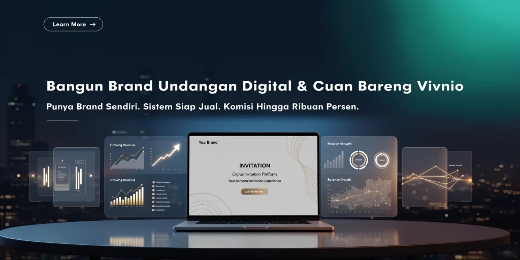 Bangun Brand Undangan Digital & Cuan Bareng Vivnio Bangun Brand Undangan Digital & Cuan Bareng Vivnio