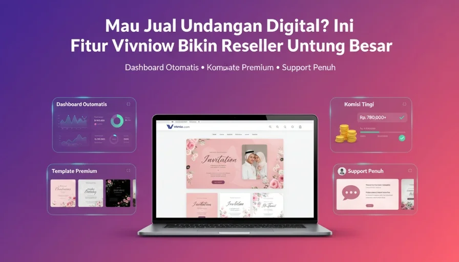 Mau Jual Undangan Digital? Ini Fitur Vivnio yang Bikin Reseller Untung Besar Mau Jual Undangan Digital? Ini Fitur Vivnio yang Bikin Reseller Untung Besar